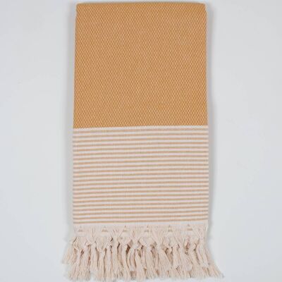 Amalfi Hammam Towel, Mustard