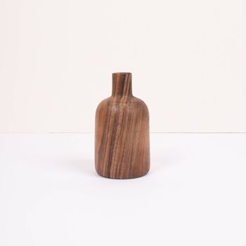 Mini vase en bois de noyer, Arlo 4