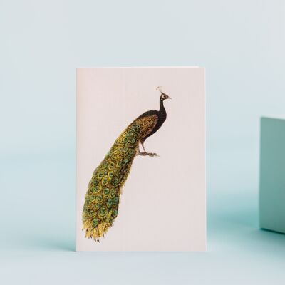 TokyoMilk Peacock Greeting Card