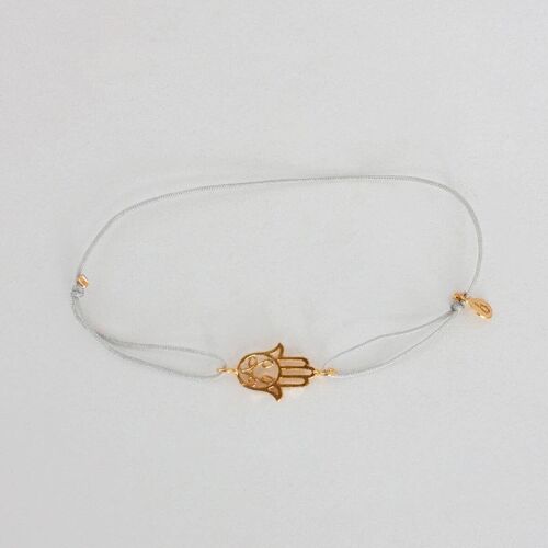 Gold Hamsa Bracelets, Assorted Colours