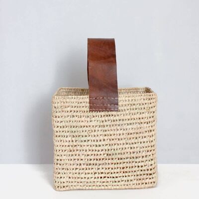 Tall Forage Basket, Tan