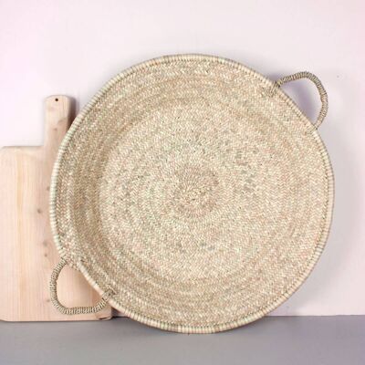 Moroccan Oversized Woven Plate
