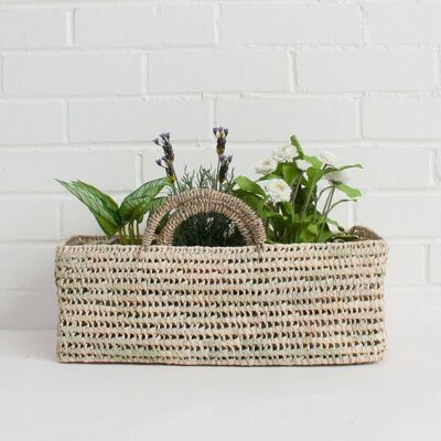 Open Weave Storage Baskets - Set of 3