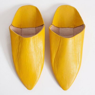 Pantofole Babouche a punta classiche marocchine girasole