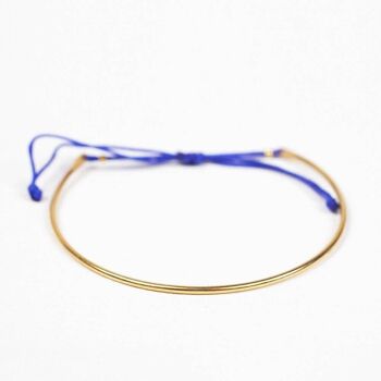 Bracelet Luna Or - Cobalt