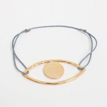 Bracelet Or Lara's Eye - Gris