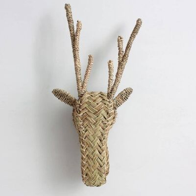 Woven Animal Head, Stag