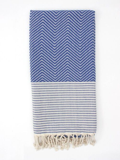 Malibu Hammam Towel, Blue