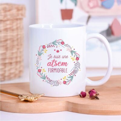 White Mug I am a great atsem