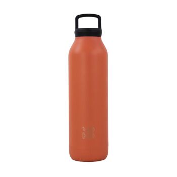 Bouteille 500 ml isotherme avec infuseur coloris Rouge 1