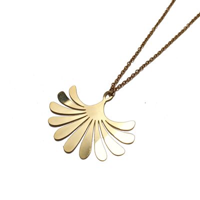 Alba necklace in gold stainless steel