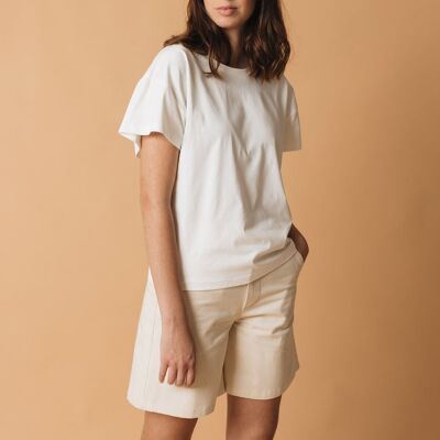 T-shirt bianca Tavira SS23 C02