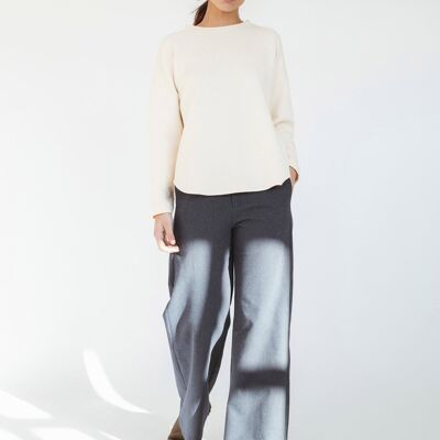 FW2223 P04 Pantalón Pelagia Grey Navy