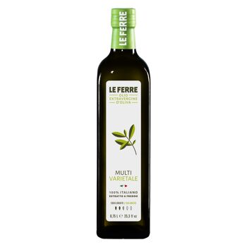 Huile d'olive vierge extra MULTIVARIÉTALE - bouchon à vis 0,75 L 1