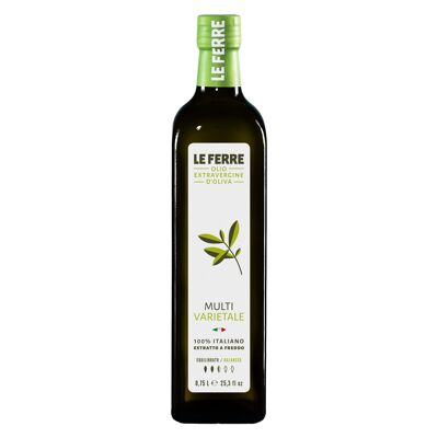 Huile d'olive vierge extra MULTIVARIÉTALE - bouchon à vis 0,75 L