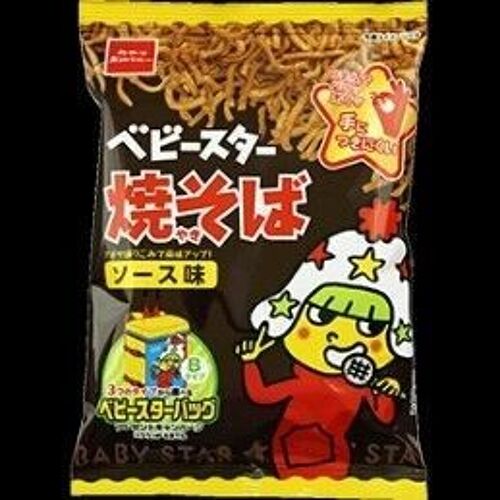 Baby Star Noodle Snack-Yakisoba
童星點心麵-炒麵味