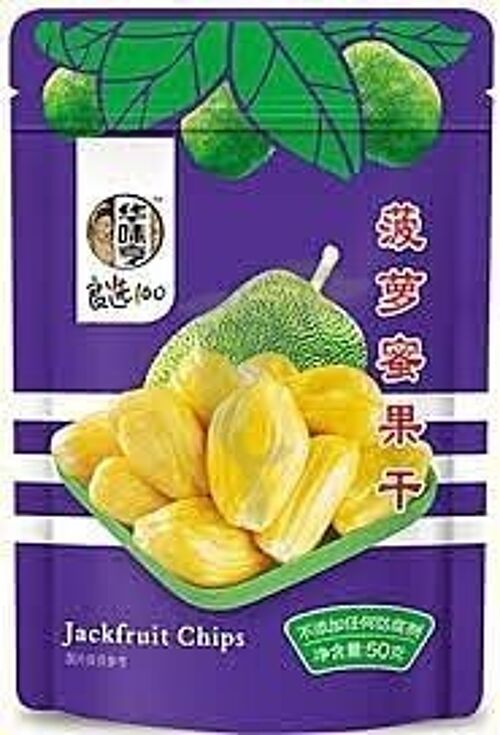 Hua Wei Heng Jackfruit Chips
華味亨菠蘿蜜干