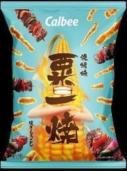 Calbee Grill A Corn-BBQ
卡樂B燒烤味粟一燒