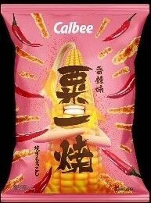 Calbee Grill A Corn-Hot & Spicy
卡樂B香辣味粟一燒