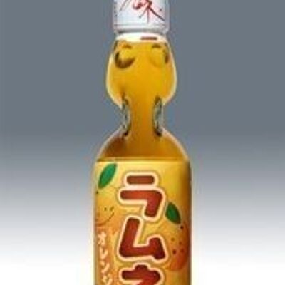 Hatakosen Orange Ramune Soda
哈達橙味彈珠汽水