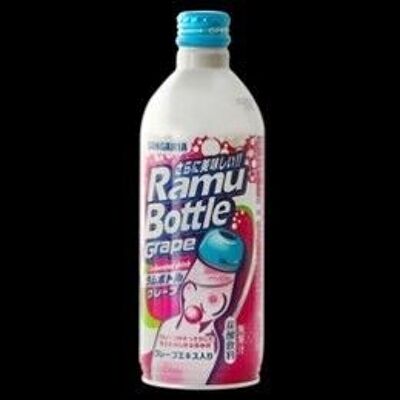 Sangaria Ramu Bottle-Grape
三佳麗葡萄味碳酸飲料