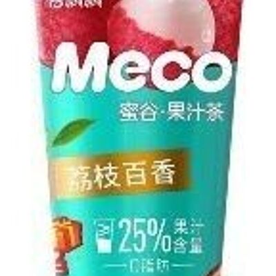 Xiang Piao Piao Meco Lychee & Passion Fruit Juice
香飄飄蜜谷·果汁茶-荔枝百香