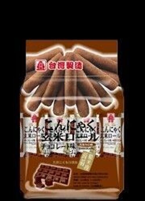 Pei Tien Konjac Brown Rice Roll-Chocolate
北田蒟蒻糙米捲-巧克力口味