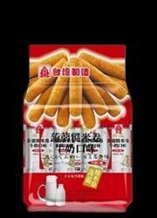 Pei Tien Konjac Brown Rice Roll-Milk
北田蒟蒻糙米捲-牛奶口味