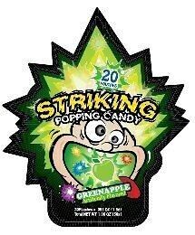 Striking Green Apple Flavour Popping Candy
索勁青蘋果味爆炸糖
