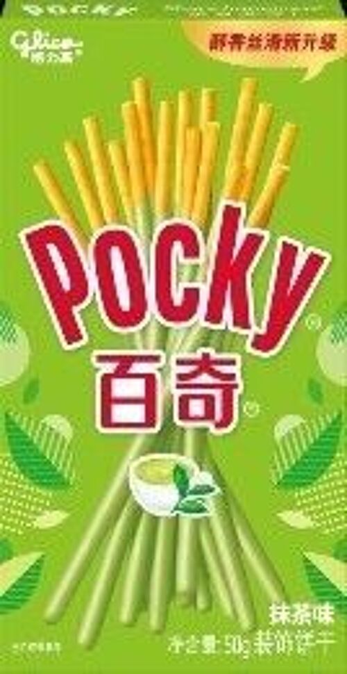 Glico Pocky-Green Tea
格力高百奇-抹茶味