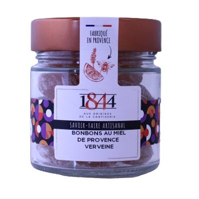 Bonbons mit IGP-Honig aus der Provence - Eisenkraut - 160-g-Glas