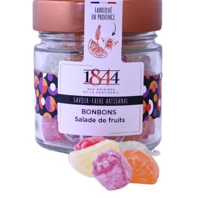 Bonbons Salade de Fruits-Bocal verre 160g