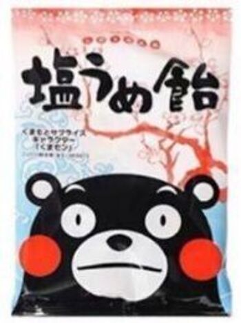 Ohkura Kumamon Candy-Prune
大倉熊本熊鹽嘖梅子味糖