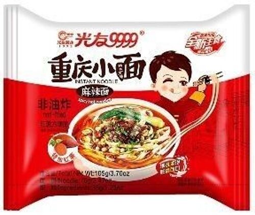 Guang You Chongqing Instant Noodle-Spicy Hot Noodle
光友9999重慶小麵-麻辣麵