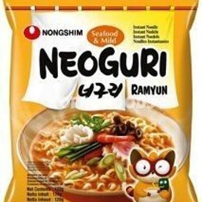 Nongshim Neoguri Seafood Mild
農心海鮮烏冬麵
