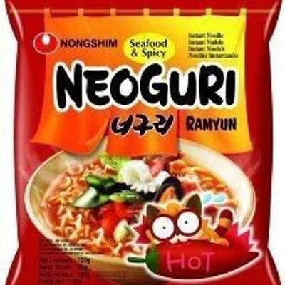 Nongshim Neoguri Ramyun Seafood Spicy
農心香辣海鮮烏冬麵