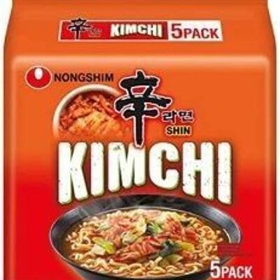 Nongshim Multi Kimchi Ramyun
農心5連包辣白菜拉麵