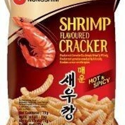 Nongshim Hot & Spicy Shrimp Cracker
農心辣味蝦條