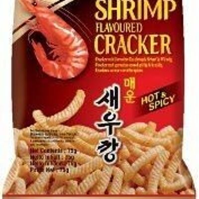 Nongshim Hot & Spicy Shrimp Cracker
農心辣味蝦條