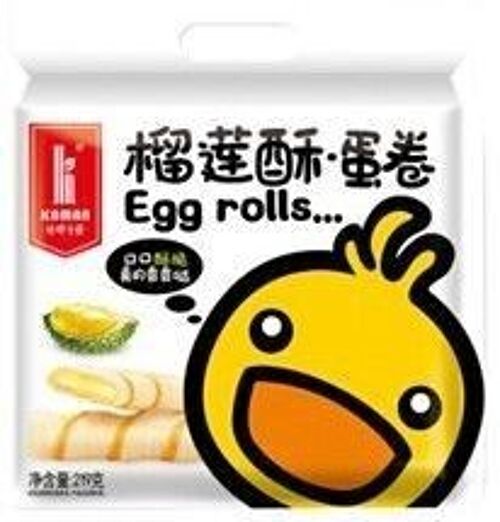 Kaman Egg Roll-Durian
咔啰卡曼榴蓮酥·蛋卷