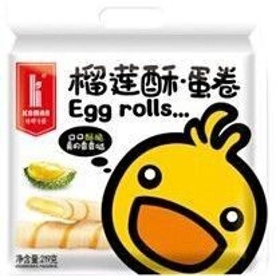 Kaman Egg Roll-Durian
咔啰卡曼榴蓮酥·蛋卷