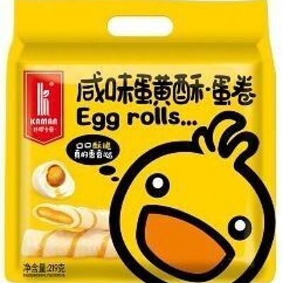 Kaman Egg Roll-Salty Yolk
咔啰卡曼鹹蛋黃酥·蛋卷