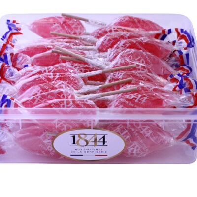 50 Raspberry lollipops