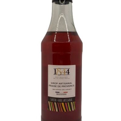 Strawberry syrup from Provence