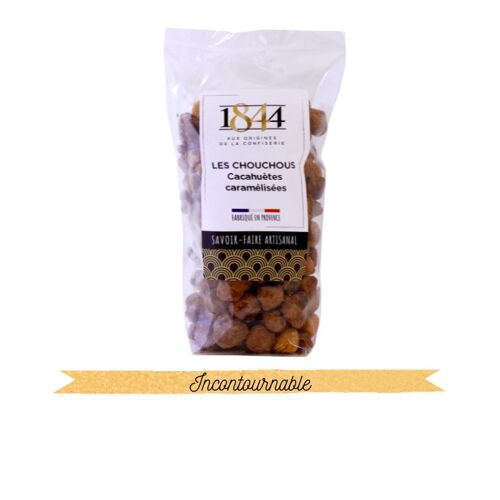 Chouchous - Cacahuètes Caramélisées-Sachet 160g