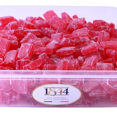 Bonbons Carrés de Coquelicot-Vrac 1 kilo