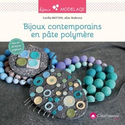 Bijoux contemporains en pâte polymère