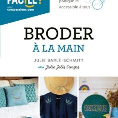 Broder à la main