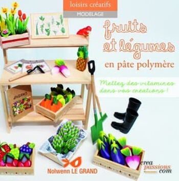 Fruits et légumes en pâte polymère