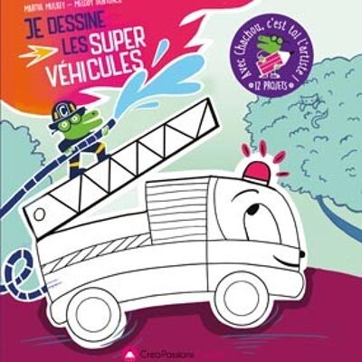 I draw super vehicles: with Chachou you are the artist